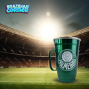 CANECA DE ALUMINIO TÉRMICA PALMEIRAS 500ML