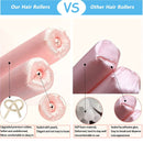 Rolos de Cabelo para Cachos Sem Calor | Set para rizar el cabello sin calor - Rulos para rizos sin calor