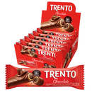 Wafer Recheado Trento 38% Cacau Display 16x32g | Trento Chocolate Wafer Rolls 18 oz