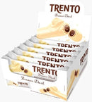 Wafer Recheado Trento 38% Cacau Display 16x32g | Trento Chocolate Wafer Rolls 18 oz