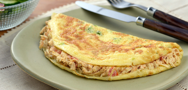 Crepioca de Atum com Requeijão simples e saudável