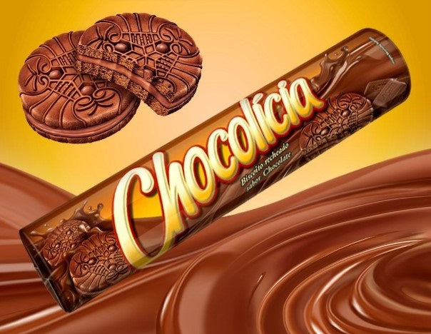 CHOCOLICIA BISCOITO RECHEADO CHOCOLATE MONDELEZ 132 G