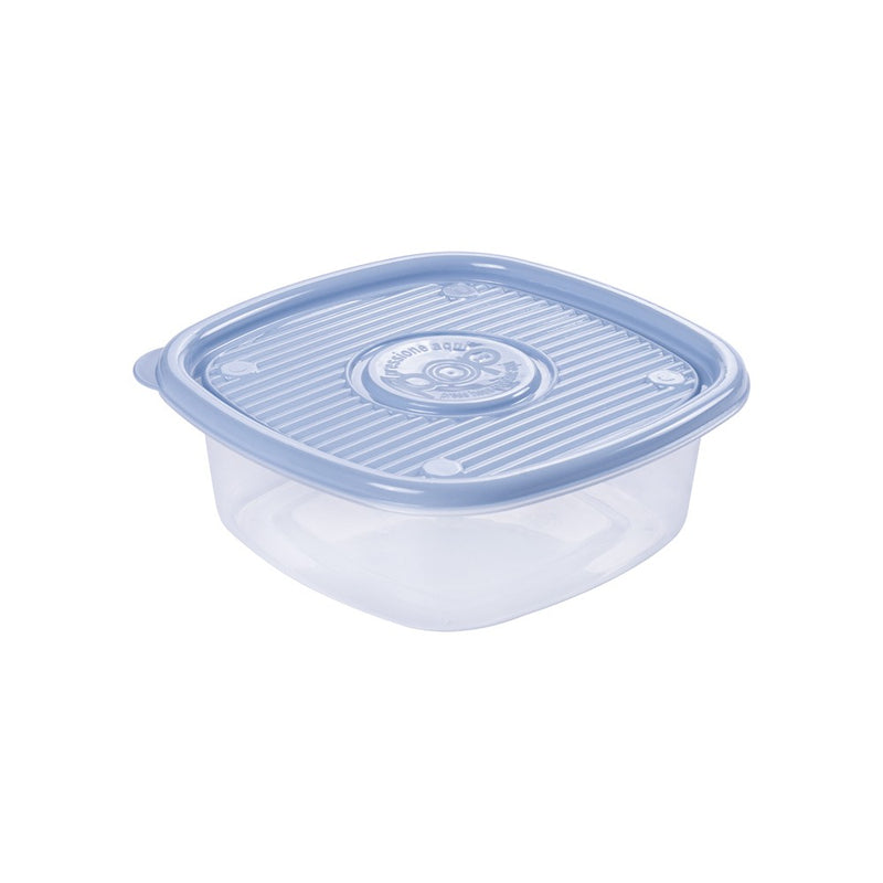 Square Plastic Food Storage Container with Pop Lid 33.81 Fl Oz Plasutil | Meal Prep Box | BPA-Free 5771