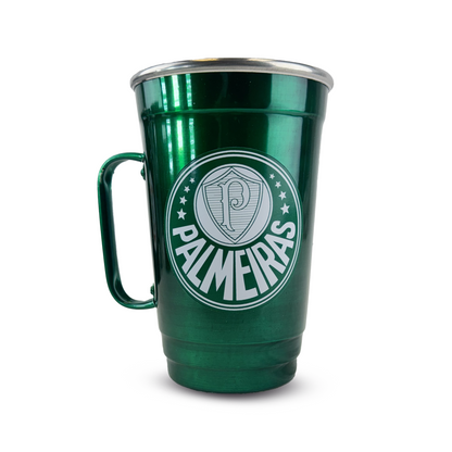 CANECA DE ALUMÍNIO TÉRMICA CORINTHIANS 500ML
