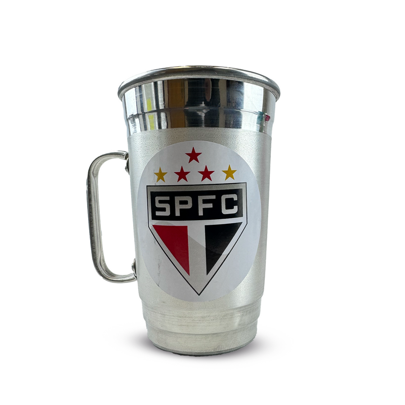 CANECA DE ALUMÍNIO TÉRMICA CORINTHIANS 500ML