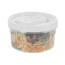 Food Container with Screw Lid 47.3 Fl oz Clic Plasutil | BPA-Free Plastic Meal Prep Set Plasutil 2833