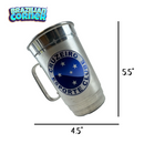 CANECA DE ALUMÍNIO TÉRMICA CRUZEIRO 500ML