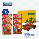 Gift Box with 6 Pack Toddynho and 1 Toy Cars Movie Character (Mater)