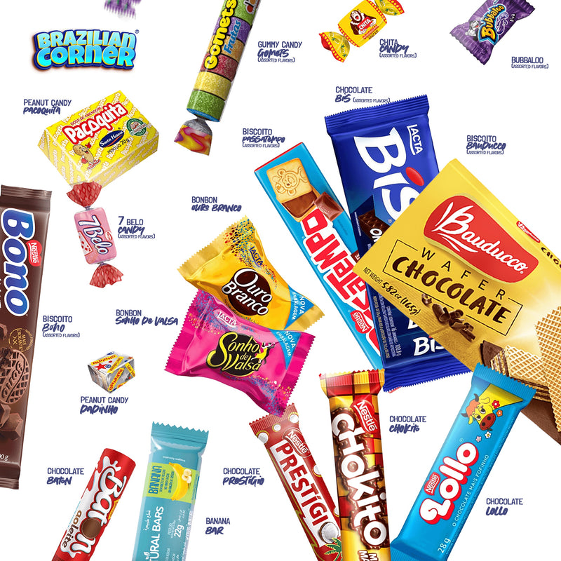 CANDY GIFT BOX VARIETY 50 COUNT PACK