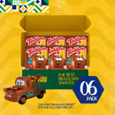 Gift Box with 6 Pack Toddynho and 1 Toy Cars Movie Character (Mater)
