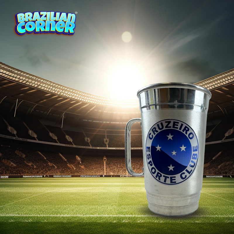 CANECA DE ALUMÍNIO TÉRMICA CRUZEIRO 500ML