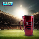 CANECA DE ALUMÍNIO TÉRMICA FLAMENGO 500ML