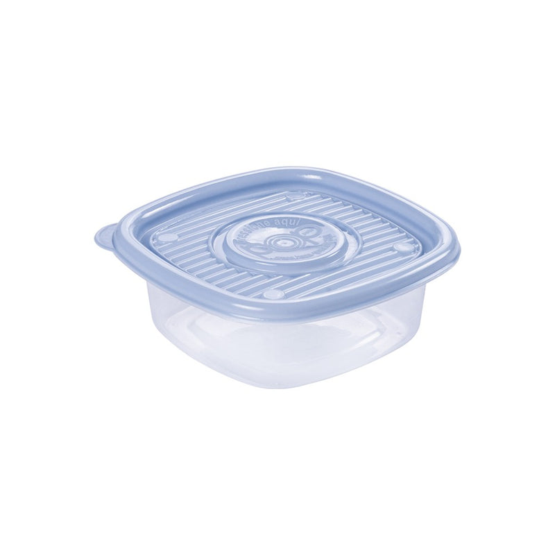 Square Plastic Food Storage Container with Pop Lid 13.52 Fl Oz Plasutil | Meal Prep Box | BPA-Free 5770