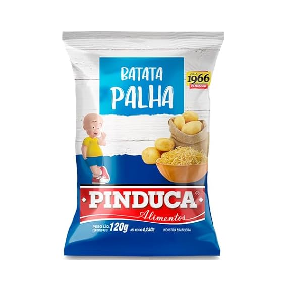 BATATA PALHA TRADICIONAL 100G PINDUCA