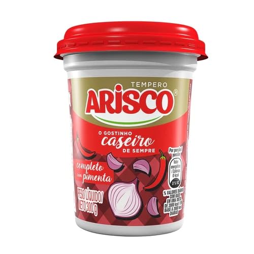 TEMPERO COMPLETO COM PIMENTA 300G ARISCO