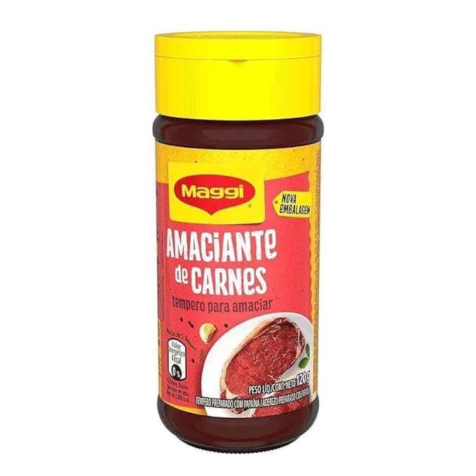 AMACIANTE DE CARNES PARA CHURRASCO 120G MAGGI