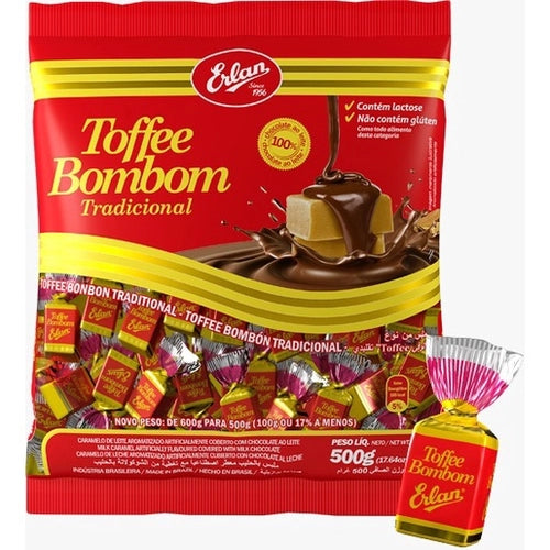 ERLAN BOMBOM TOFFEE TRADICIONAL 400G