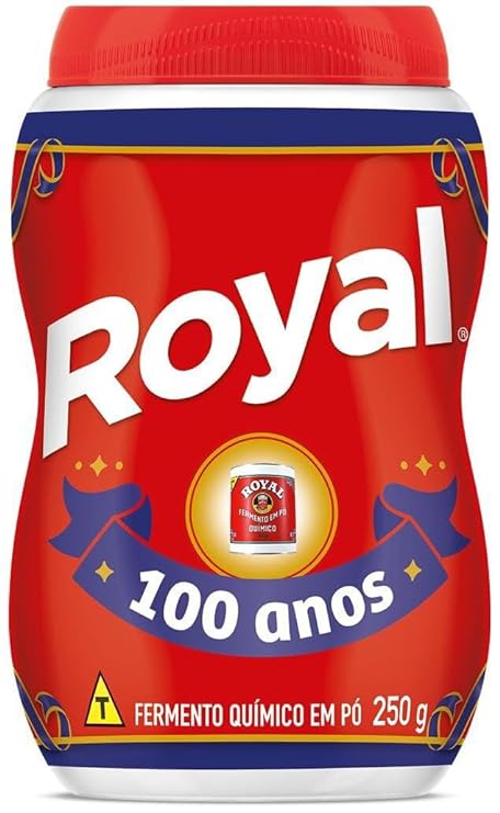 Fermento em Pó para Bolos, Biscoitos e Pães Royal 250G