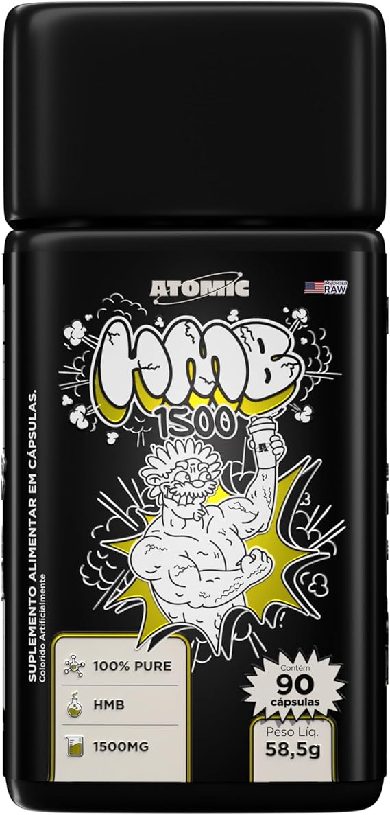 Atomic Labs Hmb 1500mg - 90 Cápsulas