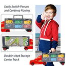 Lightning McQueen Truck Transport Carrier Toy 6 Metal Mini Racers Diecast Vehicle