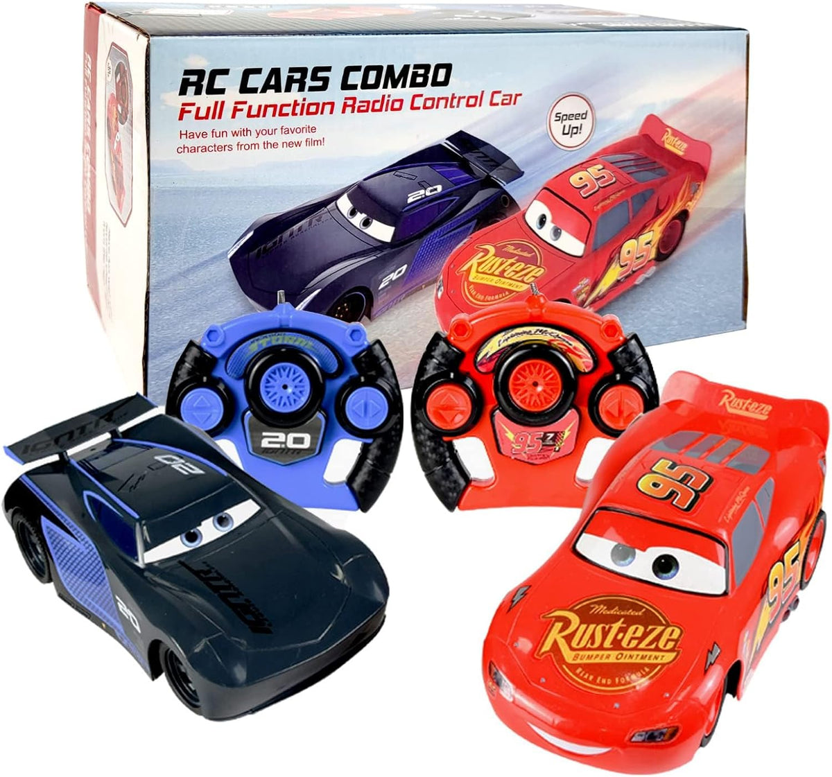 Set Rayo McQueen Mate Cars (Tow Mater Vehicle Target)