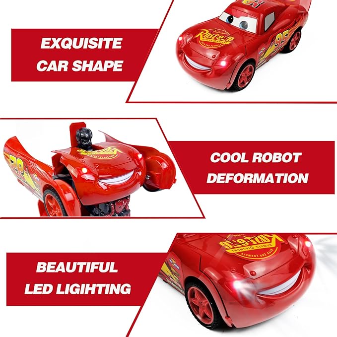 Cars Robot Transform Remote Control McQueen