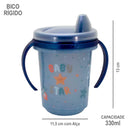 Plastic Kids Training Cup with Lid and Handles Astronaut | BPA-Free 330 ml Plasutil 4059