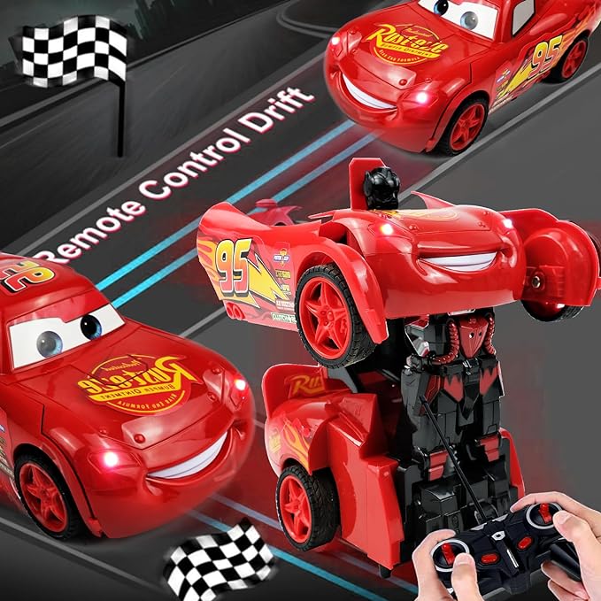 Cars Robot Transform Remote Control McQueen