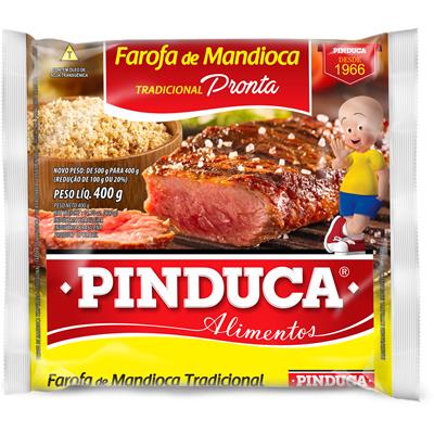 FAROFA DE MANDIOCA PRONTA TRADICIONAL PINDUCA 400G