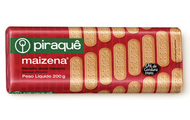 BISCOITO MAISENA PIRAQUE 200G Brazilian Corner