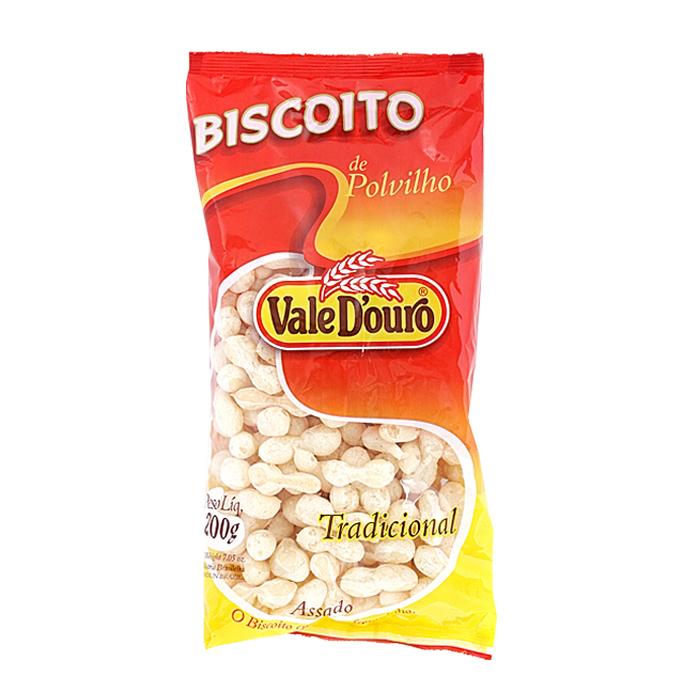 BISCOITO POLVILHO TRADICIONAL 200G VALE DOURO Brazilian Corner