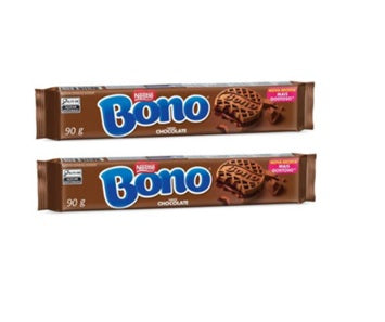 BISCOITO RECHEADO BONO CHOCOLATE NESTLE 90G