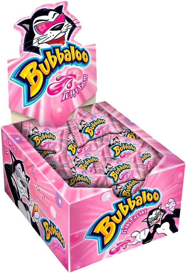 CAIXA BUBBALOO TUTTI FRUTTI ARCOR
