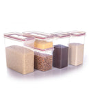 Plasutil 5 Piece Airtight Food Storage Container Set with Lids | BPA Free