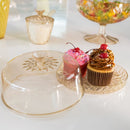 Plasutil Vintage Cake Tray with Lid and Cheese Storage Container | 2 Pieces | BPA Free