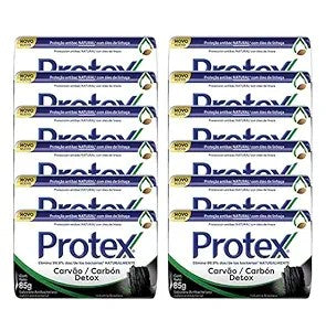 Protex Antibacterial Nutri Protect Bar Soap, 3 oz, 12 Bars | Sabonete Protex 12 Barras