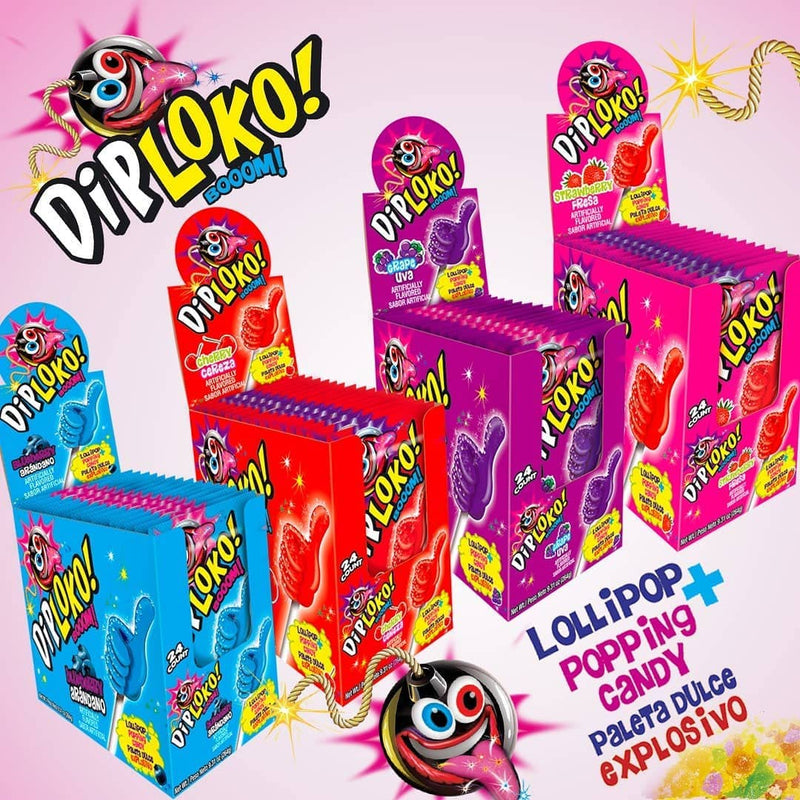 DIP LOKO RASPBERRY SOUR 24 UN