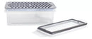 Cheese and Vegetable Grater with Storage Container 29.58 fl oz Plasutil | BPA Free Plastic Refrigerator