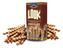 Look Chocolate Wafer Sticks, 1.94 oz, Crispy Wafer Tubes with Chocolate Filling