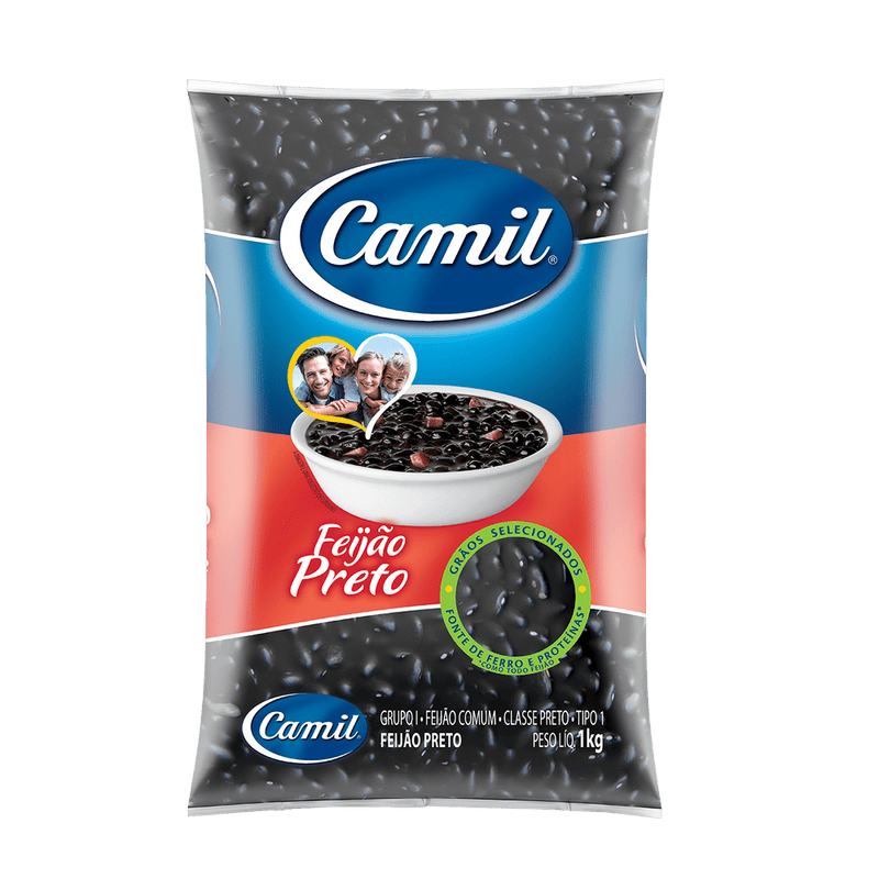 FEIJAO PRETO CAMIL - 1KG Brazilian Corner