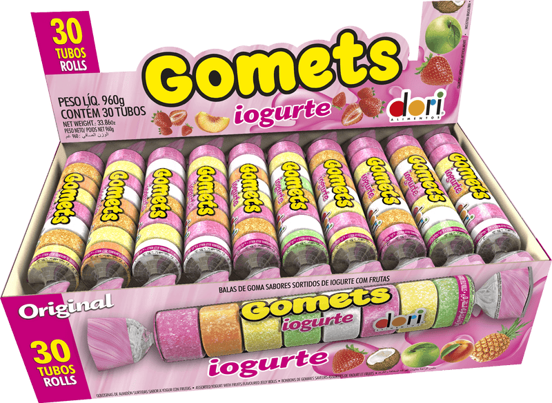 BALA GOMETS IOGURTE FRUTAS SORTIDAS