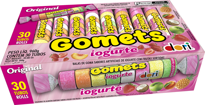 BALA GOMETS IOGURTE FRUTAS SORTIDAS