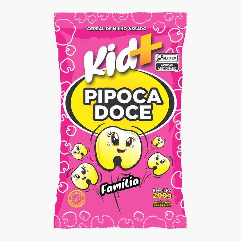 Brazilian Caramel Sweet Popcorn Kid+ | Pipoca Doce Kid+