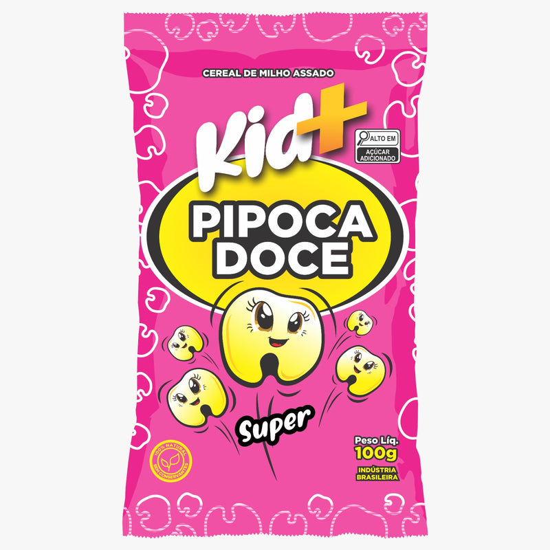 Brazilian Caramel Sweet Popcorn Kid+ | Pipoca Doce Kid+