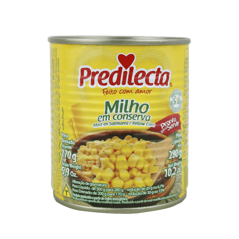 MILHO EM CONSERVA PREDILECTA - 200G Brazilian Corner