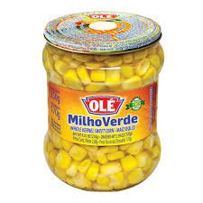 MILHO VERDE EM VIDRO 250G OLE Brazilian Corner