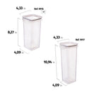 Plasutil 10 Piece Airtight Food Storage Container Set with Lids | BPA Free