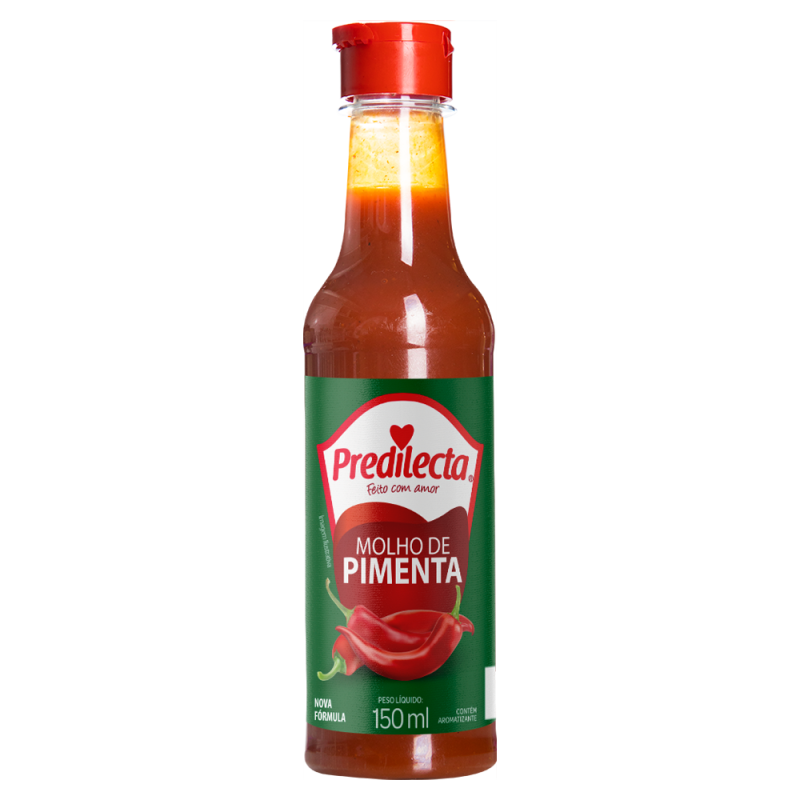 MOLHO DE PIMENTA PREDILECTA 150ML