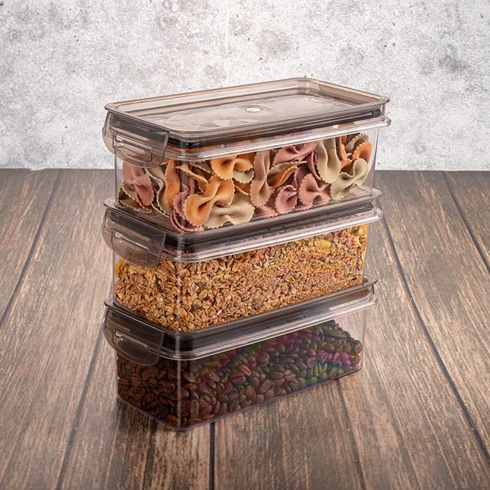 Plasutil 5 Piece Airtight Food Storage Container Set with Lids | BPA Free