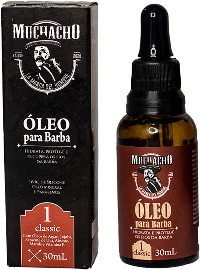 Muchacho Classic Beard Oil - 30ml